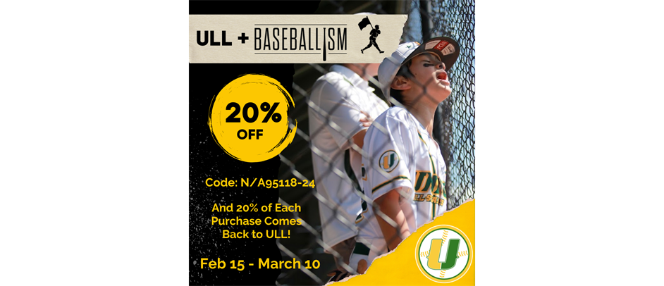 Baseballism 20% off Discount & Fundraiser