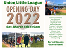 Opening Day Ceremony @ 9 AM